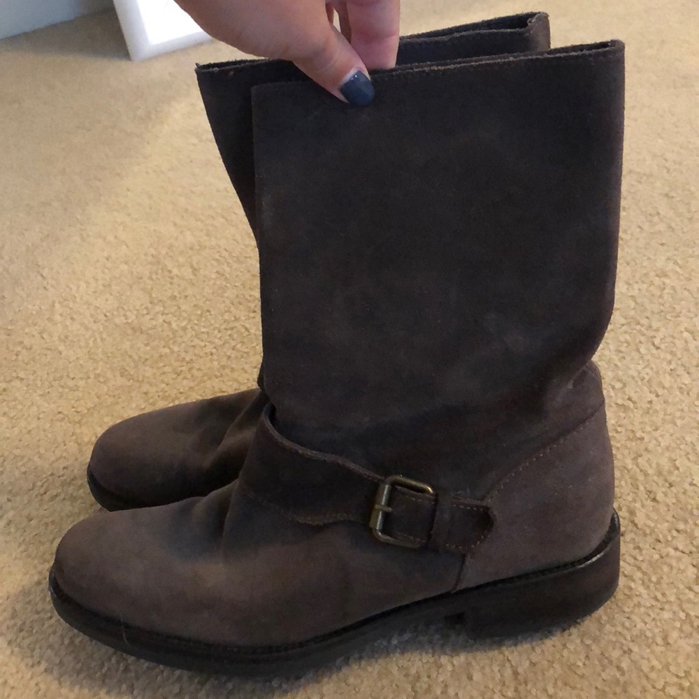 JCrew suede boot size 7.5